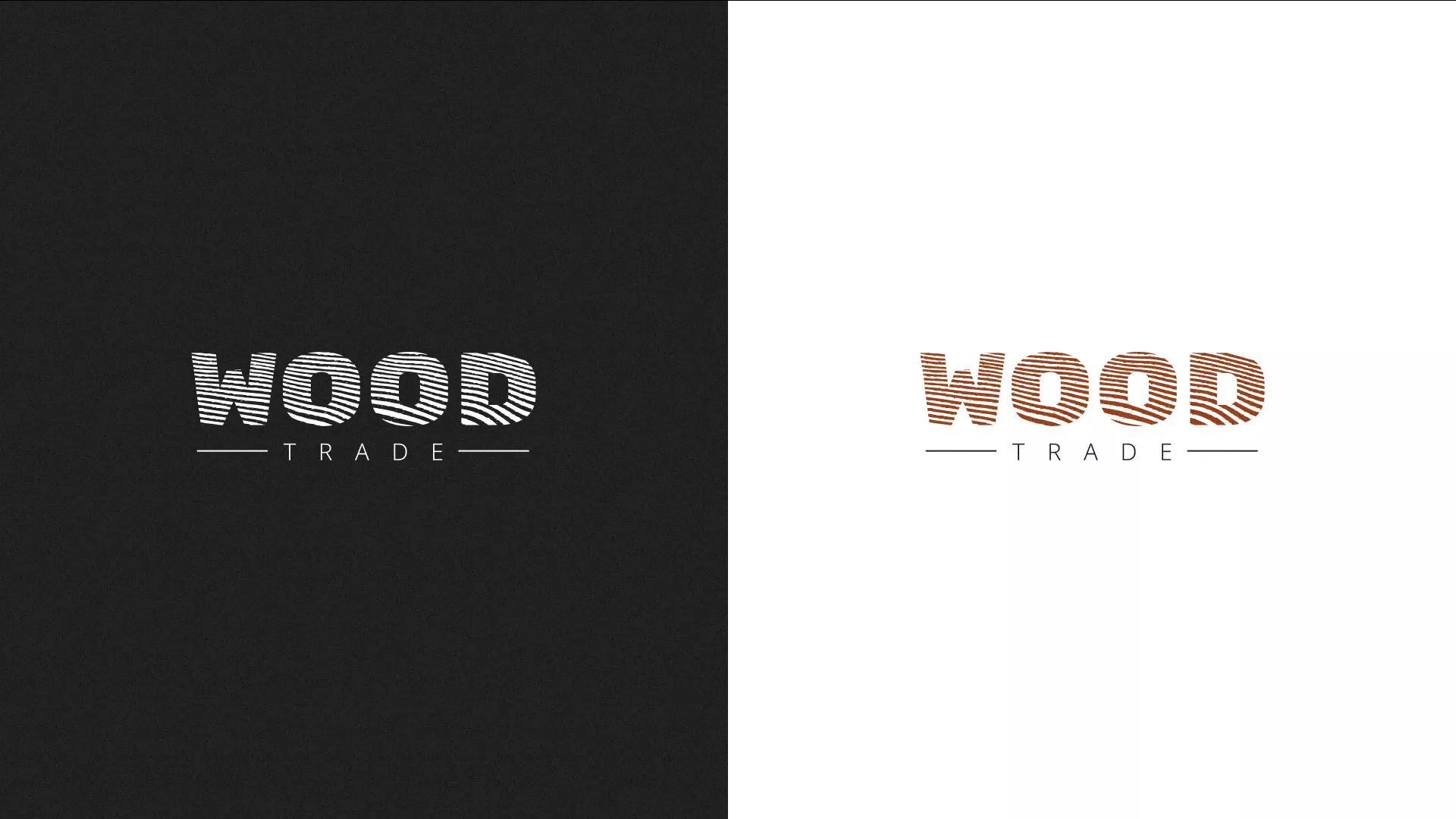 Разработка логотипа для компании «Wood Trade» в Сатке