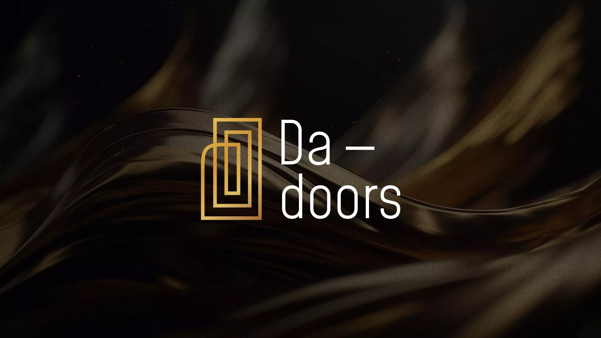 Разработка логотипа для компании «DA-DOORS» в Сатке